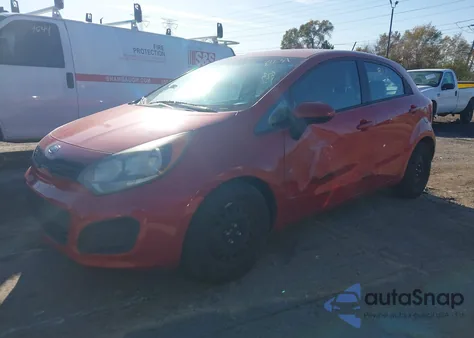 2012 Kia Rio5 Lx from USA, damaged, VIN KNADM5A3XC6061513